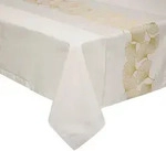 Atmosphera Createur d ́interieur Tischl&auml;ufer, Wei&szlig;, Textil, Wohntextilien,