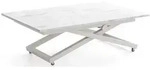 WFL Group Couchtisch, Ecru, Metall, Nachbildung, 12-Sitzer,...