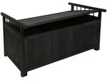 Proregal Kissenbox, Anthrazit, Holz, 108x53x60 cm, Aufbewahrung & Schutzh&uuml;llen,