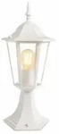 Wegeleuchte, Wei&szlig;, Glas, 17x40.3x17 cm, Lampen & Leuchten, Au&szlig;enbeleuchtung,