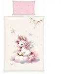 baby best Babybettw&auml;sche Einhornzauber, Pink, Textil, 100x135 cm, Oeko-Tex&reg;