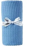 Homescapes Babydecke, Blau, Textil, Uni, Rechteckig, 90x112 cm, Oeko-Tex&reg;,...