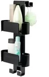 bremermann Duschregal,, Schwarz, Kunststoff, 27x56x18.5 cm, Badezimmer, Baden &