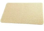 Maximex Badewannenmatte, Beige, Kunststoff, 50x80 cm, Badtextilien, Badematten