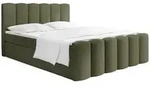 WFL Group Boxbett, Gr&uuml;n, Metall, Nachbildung, H4, H&ouml;he ca. 20 cm, Rechteckig,