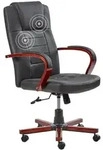 Beliani B&uuml;rostuhl, Schwarz, Holz, 1-Sitzer, 67x114x67 cm, Arbeitszimmer,