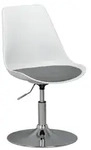 Kadima Design Drehstuhl, Grau, Metall, S&auml;ule, 46x88x46 cm, Arbeitszimmer,