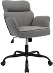 CLP Drehstuhl, Grau, Textil, 62x86x68 cm, Arbeitszimmer, B&uuml;rost&uuml;hle, Drehst&uuml;hle