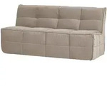 Livetastic Sitzbank Cluster, Taupe, Kunststoff, 3-Sitzer, 164x86x75 cm,...