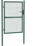 vidaXL Zauntor, Gr&uuml;n, Metall, Rechteckig, 100x175 cm, Gartenzubeh&ouml;r