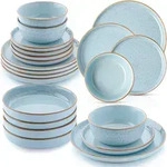 S&auml;nger Tafelservice, Blau, Keramik, 24-teilig, Rund, 44x45x54 cm, kratzfest,...