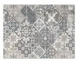 Tulup Glasplatte, Grau, Glas, Rechteckig, 80x60x0.4 cm, Kleinm&ouml;bel, Kamine &