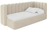 Altdecor Einzellbett, Cappuccino, Textil, 100x200 cm, Kinderzimmer &...