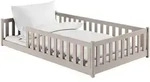 Kids Collective Bodenbett, Kaschmir, Holz, 120x200 cm, Kinderzimmer &...