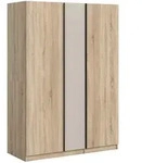 Inn.Furn Kleiderschrank, Eiche, Kaschmir, Holzwerkstoff, Nachbildung,Eiche, 2