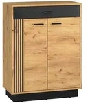 Lomado Kommode, Braun, Holzwerkstoff, 70x91x34 cm, Wohnzimmer, Kommoden &...