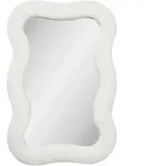 Wandspiegel Bosaro, Klar, Glas, organisch, 54x80x3.5 cm, senkrecht und waagrecht