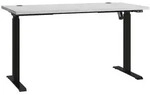 Masseno Schreibtisch, Grau, Holzwerkstoff, Rechteckig, 67x120.8x138 cm,