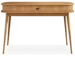 Idimex Schreibtisch, Eiche, Holz, Kiefer, Vintage, 50x75x113 cm, FSC Mix,