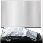 Amanka Aluminium-Schattennetz, Silber, Metall, Rechteckig, 600x700 cm,...