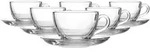 Ritzenhoff Breker Cappuccino-Set, Transparent, Glas, Kaffee & Tee, Tassen,