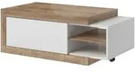 Masseno Couchtisch, Braun, Holzwerkstoff, Rechteckig, 120x43x60 cm, Wohnzimmer,