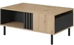 Masseno Couchtisch, Eiche Artisan, Holzwerkstoff, 1 Schubladen, Rechteckig,