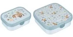 Mepal Brotdosen-Set, Hellblau, Kunststoff, 2x2x2 cm, K&uuml;chenzubeh&ouml;r,