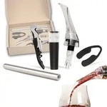 bremermann Wein-Set, Edelstahl, Kunststoff, 4.3x16x4.3 cm, Essen & Trinken,