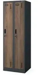 Jan Nowak Zweifach-Putzschrank, Nussbaum, Anthrazit, Metall, 60x180x50 cm,...