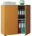 Mid.you Aktenschrank, Buche, Holzwerkstoff, 1 F&auml;cher, 70x74x39 cm, in verschiedenen