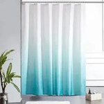 Duschvorhang, T&uuml;rkis, Textil, 180x180 cm, Badtextilien, Duschvorh&auml;nge