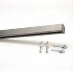 Deco-Raum Gardinenschiene, Silber, Metall, 430 cm, Wohntextilien, Gardinen &