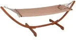 Deluke H&auml;ngematte, Braun, Holz, 100x98x300 cm, Gartenm&ouml;bel, H&auml;ngematten