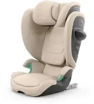 cybex Gold Kinderautositz Solution G2 Plus, Beige, Textil, 59x55-80x38 cm, ECE R 129