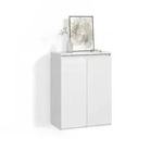 Livinity&reg; Kommode, Wei&szlig;, Holzwerkstoff, 4 F&auml;cher, Rechteckig, 74x99.6x40 cm,