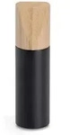 Zeller Present Salz-, Schwarz, Holz, 5x18.2x5 cm, Mahlst&auml;rke einstellbar,