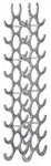 Kadima Design Weinregal, Silber, Metall, 31x98x14 cm, Wohnzimmer, Regale, Weinregale