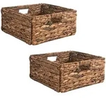 Idimex Aufbewahrungsk&ouml;rbe, Braun, Naturmaterialien, Mode, 32x15x32 cm, Ordnen &