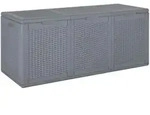 furnicato Gartenbox, Grau, Kunststoff, Rechteckig, 118.5x51x44.5 cm,...