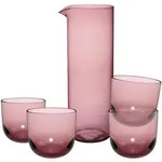 like.Villeroy & Boch Trinkgl&auml;ser, Lila, Glas, Essen & Trinken, Gl&auml;ser, Gl&auml;ser-Sets