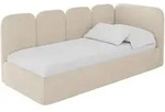 Altdecor Einzellbett, Creme, Textil, 80x200 cm, Kinderzimmer & Jugendzimmer,