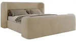 MKS Polsterbett, Creme, Textil, 2-Sitzer, H3, 7-Zonen, Rechteckig, 200x200 cm,