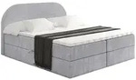 Altdecor Boxbett, Grau, Kunststoff, H4, 160x200 cm, Schlafzimmer, Betten,