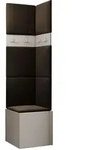 Mirjan24 Garderoben-Set, Kaschmir, Braun, Kunststoff, 42x186x46 cm, Garderobe,