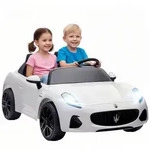Aiyaplay Maserati, Wei&szlig;, Metall, 72x50x120 cm, Spielzeug, Kinderspielzeug,