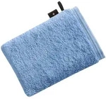 Vossen Waschlappen Vegan Life, Blau, Textil, Uni, 16x22 cm, ISO 9001, Fkt, Made...