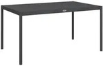 Outsunny Gartentisch,, Dunkelgrau, Metall, 90x74x145 cm, Gartenm&ouml;bel,...