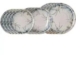 Ritzenhoff Breker Teller-Set, Blau, Keramik, 12-teilig, Rund, 2x2x2 cm, Essen &
