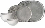 Ritzenhoff Breker Basic-Set, Grau, Keramik, 12-teilig, Rund, 2x2x2 cm, Essen &